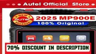 A must-have product! Autel MaxiPRO MP900E MP900 E OBD2 Scanner Diagnostic Tools Bi-Directional Key