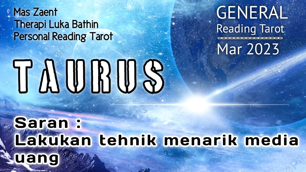 Ramalan Tarot Zodiak TAURUS, Keuangan tidak bagus di Bulan Maret / @MasZaent