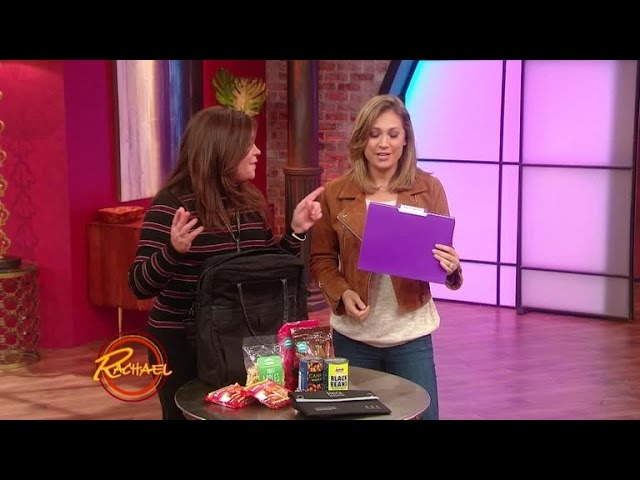 4 Things You Need in Your Emergency ‘Go Bag’ in Case of a Natural Disaster | Rachael Ray Show