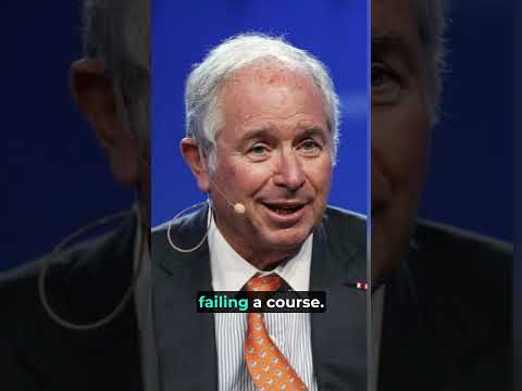 Videó: Stephen Schwarzman Net Worth