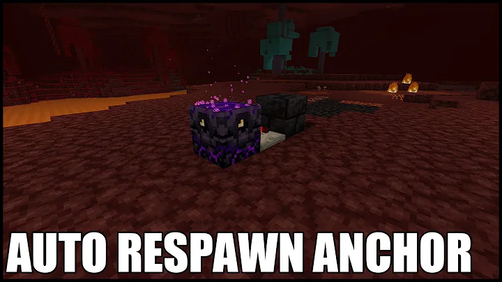 Automatic Respawn Anchor in Minecraft! - DayDayNews