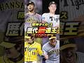 阪神最速王⚾️阪神タイガース最高球速は誰の球❓🐯#阪神タイガース #阪神 #プロ野球