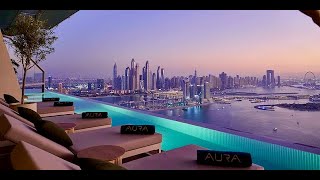 Dubai&#39;s AURA SKYPOOL: Touring The Highest Infinity Pool On Earth! | blessed4life