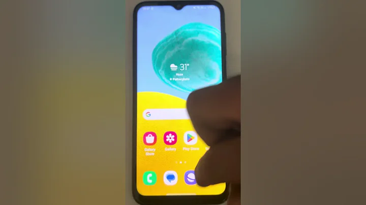 Samsung phone home button navigation at bottom is missing - Fix