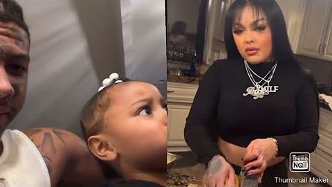 Blueface Spends Time With Jaidyn Alexis, His Kids & Karlissa For Thanksgiving!