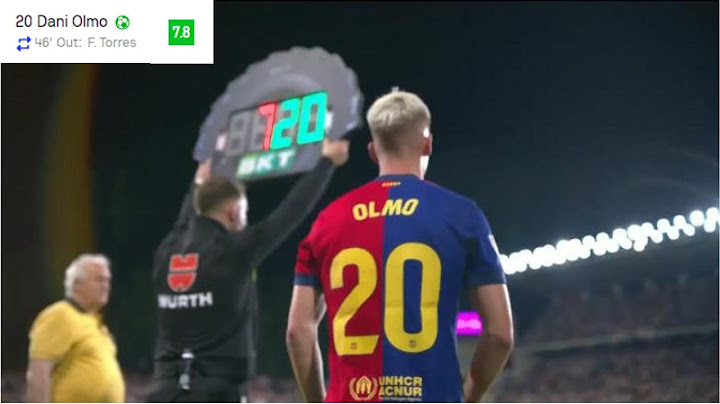 Dani Olmo vs Rayo Vallecano | Goal in Debut Match for Barcelona