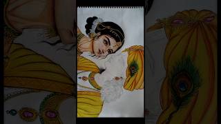 Day 15 of saying "just a few more details" 🙃 accuracy 100% #AswaniPalette #short #RadhaKrishnaart