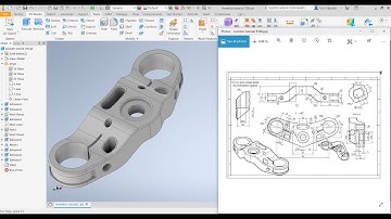 Inventor 2020 Tutorial #106 | 3D Modeling Design