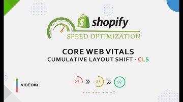 What is Cumulative Layout Shift - CLS | Core Web Vitals | Shopify Website Speed Optimization