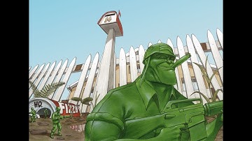 Army Men RTS Multiplayer - Take The 8-Train A.I Challenge (Part 1)