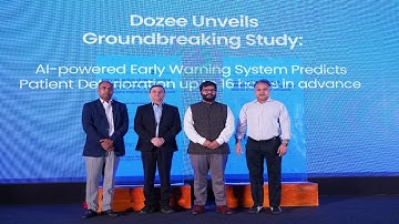 Dozee Unveils Groundbreaking Study: AI-Powered Early Warning System Predicts Patient Deterioration