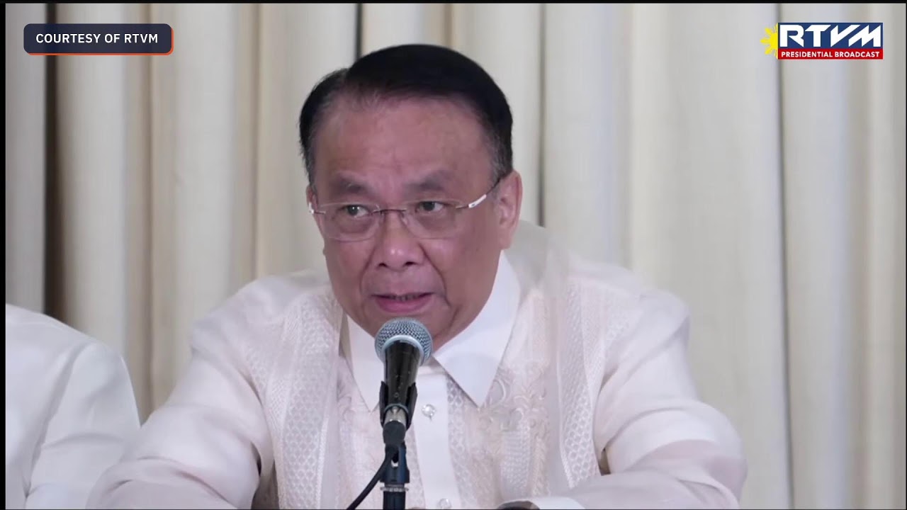 Outline Video Marcos' economic team holds press briefing on 2025 national budget