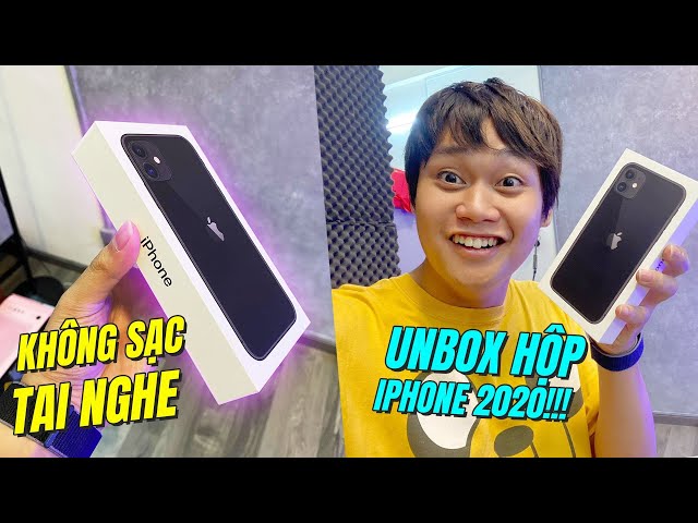 UNBOX HỘP iPHONE 2020 MỚI CỦA APPLE: KHÔNG CỦ SẠC, KHÔNG TAI NGHE ĐỂ... "BẢO VỆ MÔI TRƯỜNG"