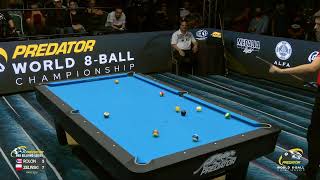 A. ROLON vs W. ZIELIŃSKI ▸ 2022 Predator World 8-Ball Championship ▸ Predator Pro Billiard Series screenshot 5