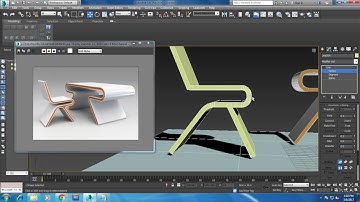 Tutorial on Modeling a stylish Chair and Table in 3dsmax.