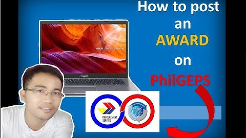 How to Post an Award on PhilGEPS l Radz Tutorial Vlogs