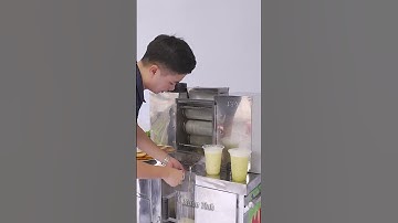 Chia sẻ công thức làm nước mía sầu riêng#shorts