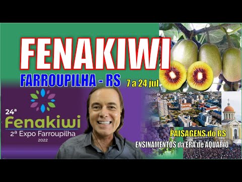 1151 - FENAKIWI. 24º FESTA NACIONAL do KIWI. FARROUPILHA - RS. LUCIANO CESA. Compartilhem !