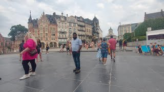 Belgium Brussels Traveling By Hop On Hop Off Bus Vlog Europe By Surya Sir