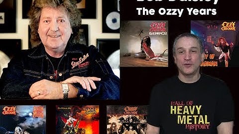 Bob Daisley Interview-Ozzy Osbourne BLIZZARD OF OZZ, DIARY OF A MADMAN & BARK AT THE MOON- RIP OZZY