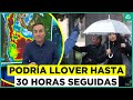 ¡Hasta 30 horas de lluvia!: Se intensifica el sistema frontal en la zona central