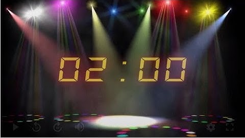 2 Minute countdown generic - no intro