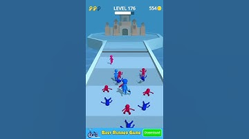 Join Clash 3d Game #shorts level 176 Defeat Gameplay Walkthrough #newgame2021 (iOS-Android)