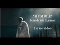 Kendrick Lamar - HUMBLE. Lyrics