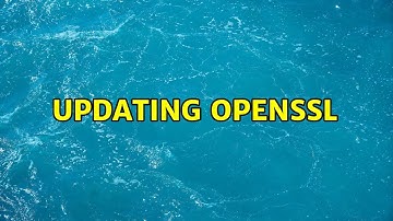 Ubuntu: Updating OpenSSL