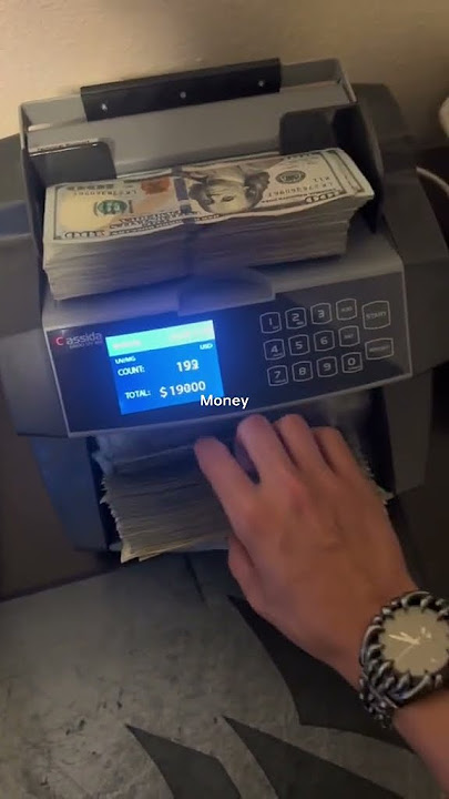 dolar #dolar #menghitung #uang #mesin