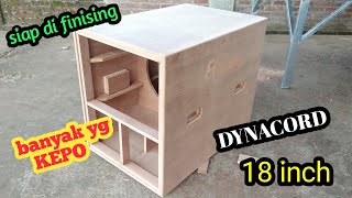 box speaker dynacord 18 inch||siap di finising