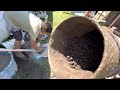 DIY How To Mix Cement #diy #selfemployed #homeimprovement #hardscaping #concrete #lawncare