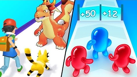 Monster Squad Rush | Join Blob Clash 3D / All Level Gameplay: Android,iOS - New APK Mod