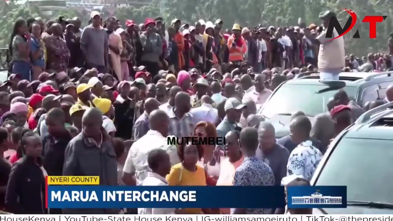 CHEERS IN THE AIR AFTER RUTO CALLED MOSES KURIA! KIKUYUS IN NYERI CELEBRATES MOSES KURIA