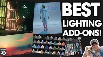 The Top LIGHTING ADD-ONS for Blender!