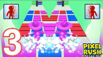 Pixel Rush gameplay walkthrough Level 30 - 40 Part 3 (android) by Say games