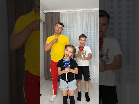 DAD without GIANT Lollipop #shorts by Secret Vlog