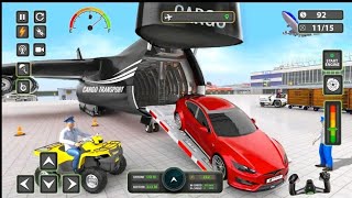 Airplane pilot super car transport other countries\/\/ Real game play... Offline games for Android.