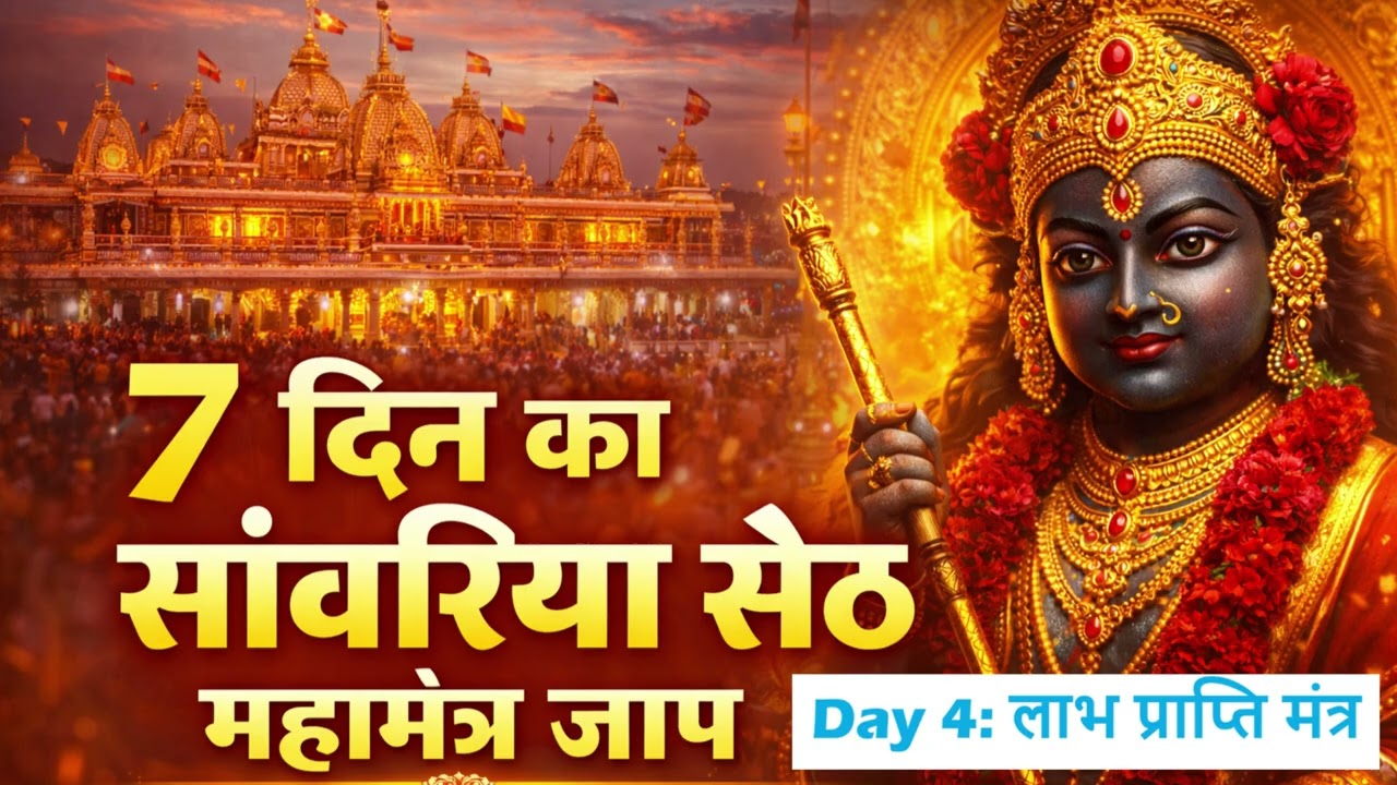 सांवरिया सेठ मंत्र Day 4: व्यापार में लाभ और सफलता के लिए अचूक जाप 🙏 | Labh Prapti Mantra