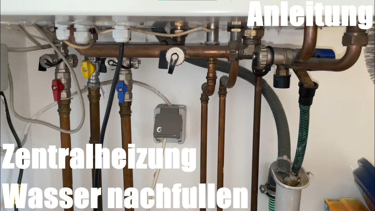 Heizung Und Sanitär In Der Nähe Zentralheizung Wasser nachfüllen Gastherme Systemdruck erhöhen - Brötje