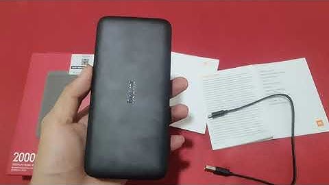 So sánh sạc dự phòng redmi 20000mah và 10000mah năm 2024