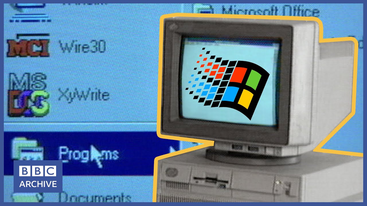 その他 windows 95 Entertainment 1995: WINDOWS 95 launch - is Microsoft too big? | Newsnight