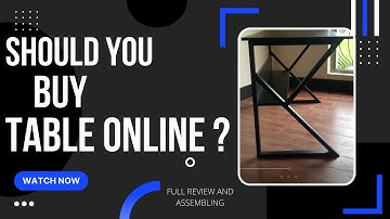 Should You Buy a Table online? | Gaming table from DARAZ unboxing, assembling and review