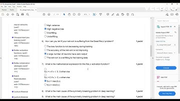 NPTEL Course Deep Learning - IIT Ropar Assignment 8