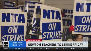 Newton schools closed as teachers go on strike