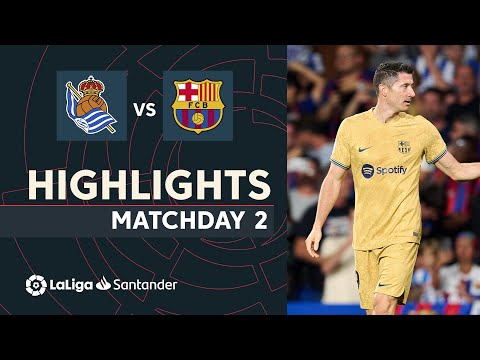 Real Sociedad Barcelona Goals And Highlights