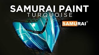 Candy Blue & Candy Green (Turquoise)  (Y15ZR) - Samurai Paint Malaysia