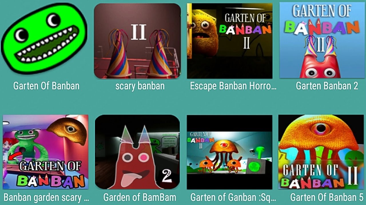 Garden of banban 2 Screamers scary — Yandex Games