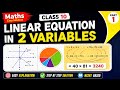 Linear Equation in 2 Variable |Maths 1 class' 10 |Board Paper Solution