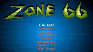 Zone 66 gameplay (PC Game, 1993)